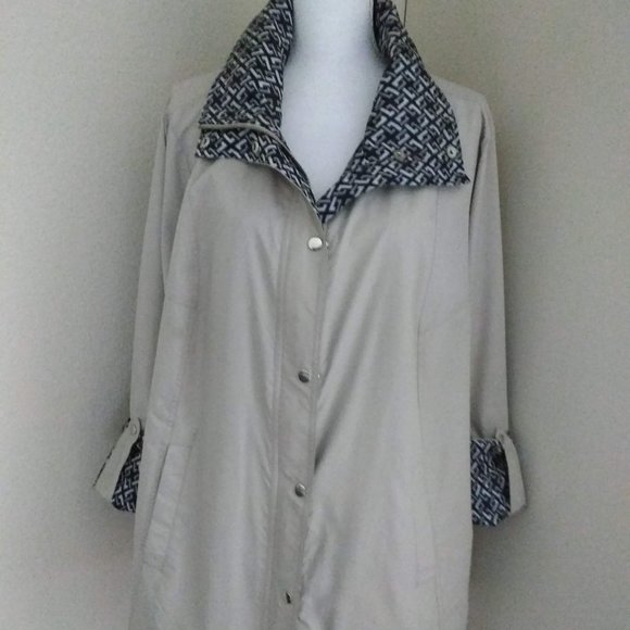 JM Collection Jacket Plus Size - Picture 1 of 16